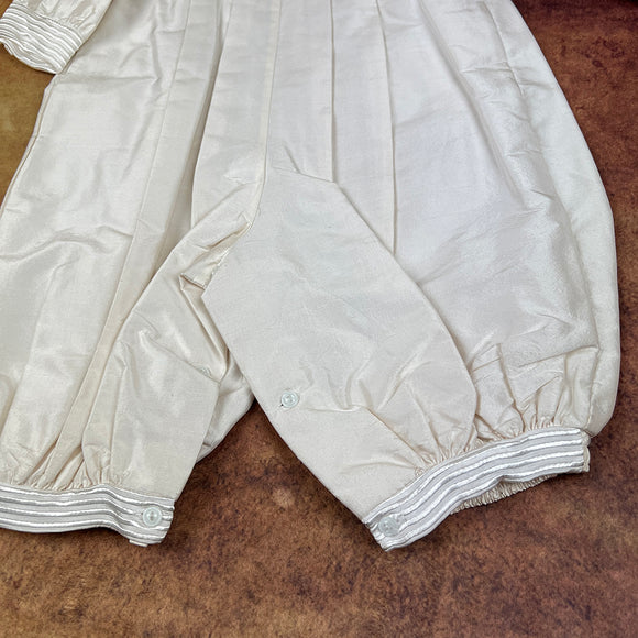 Pretty Originals Silk Romper Ivory N1554