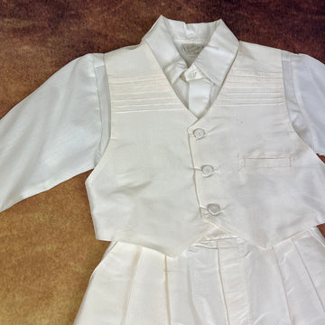 Pretty Originals Silk Three Piece Set Ivory D6536R