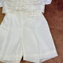 Pretty Originals Three Piece Set Ivory D7296