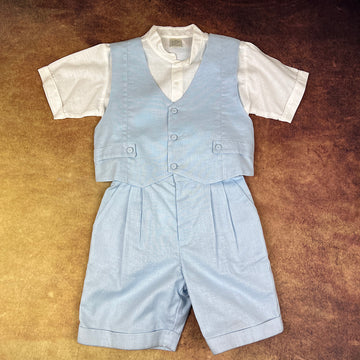 Pretty Originals Three Piece Set White Blue D7598-1