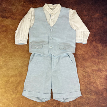 Pretty Originals Three Piece Set White Blue DL07914