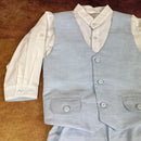 Pretty Originals Three Piece Set White Blue DL07914