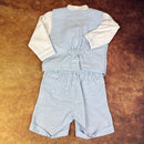 Pretty Originals Three Piece Set White Blue DL07914