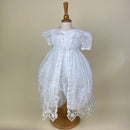 Pretty Princess Christening Dress White 2419W