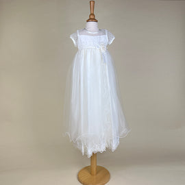 Pretty Princess Christening Gown Ivory 2417