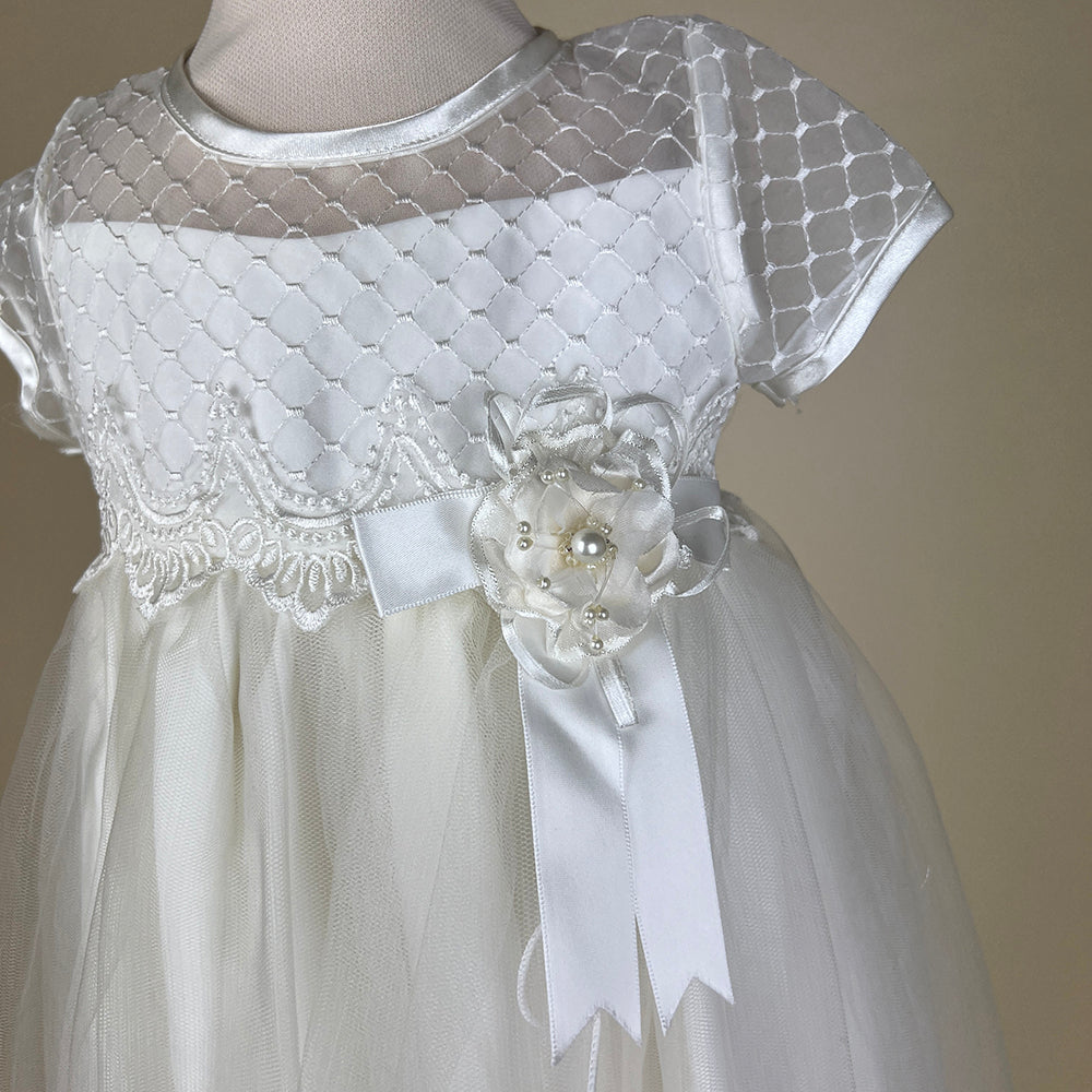 Pretty Princess Christening Gown Ivory 2417