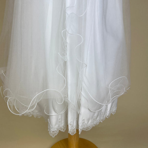 Pretty Princess Christening Gown White 2417