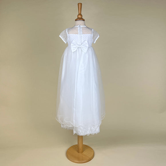 Pretty Princess Christening Gown White 2417