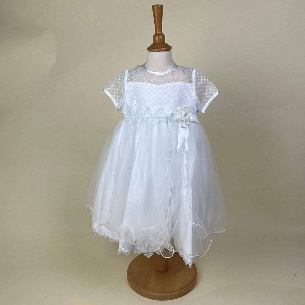 Pretty Princess Party Dress White 2417