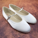 Rainbow Club Girls Flat Shoes Ivory Abigail