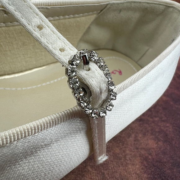 Rainbow Club Girls Flat Shoes Ivory Abigail