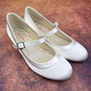 Rainbow Club Girls Shoes White Maisie