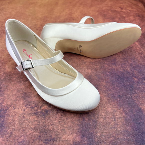 Rainbow Club Girls Shoes White Maisie