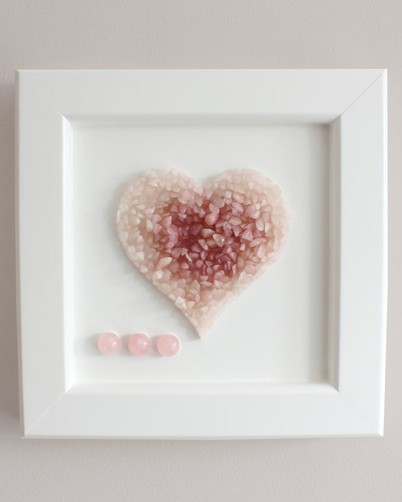 Rose Quartz Healing Crystals Wali Art