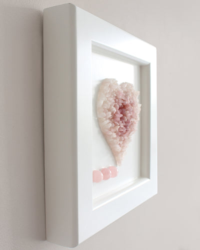 Rose Quartz Heart Perfect Gift for a Girl