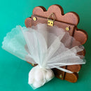 Saint George Icon Favour Bonboniere Ivory