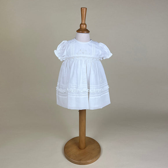 Sarah Louise Christening Party Dress Ivory 9243