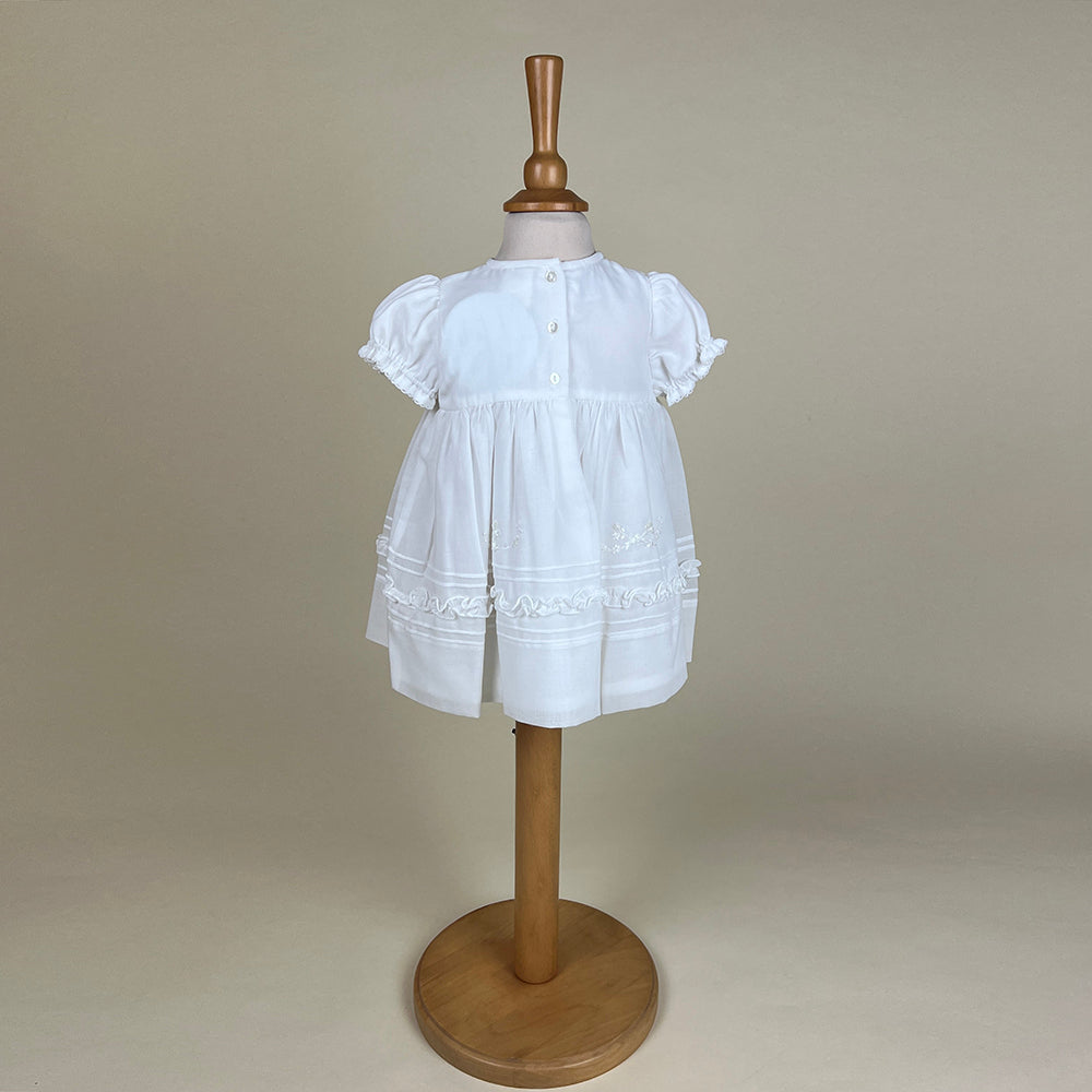 Sarah Louise Christening Party Dress Ivory 9243