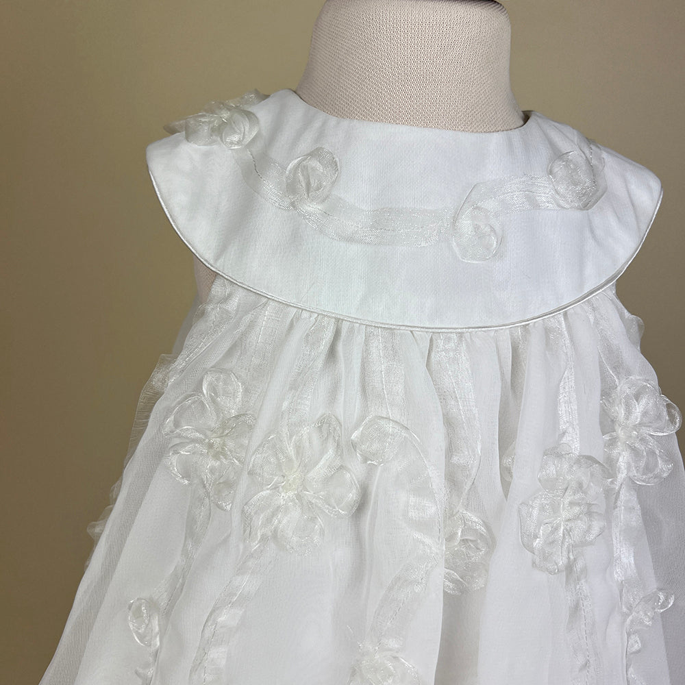 Sarah Louise Christening Party Dress Ivory 9397