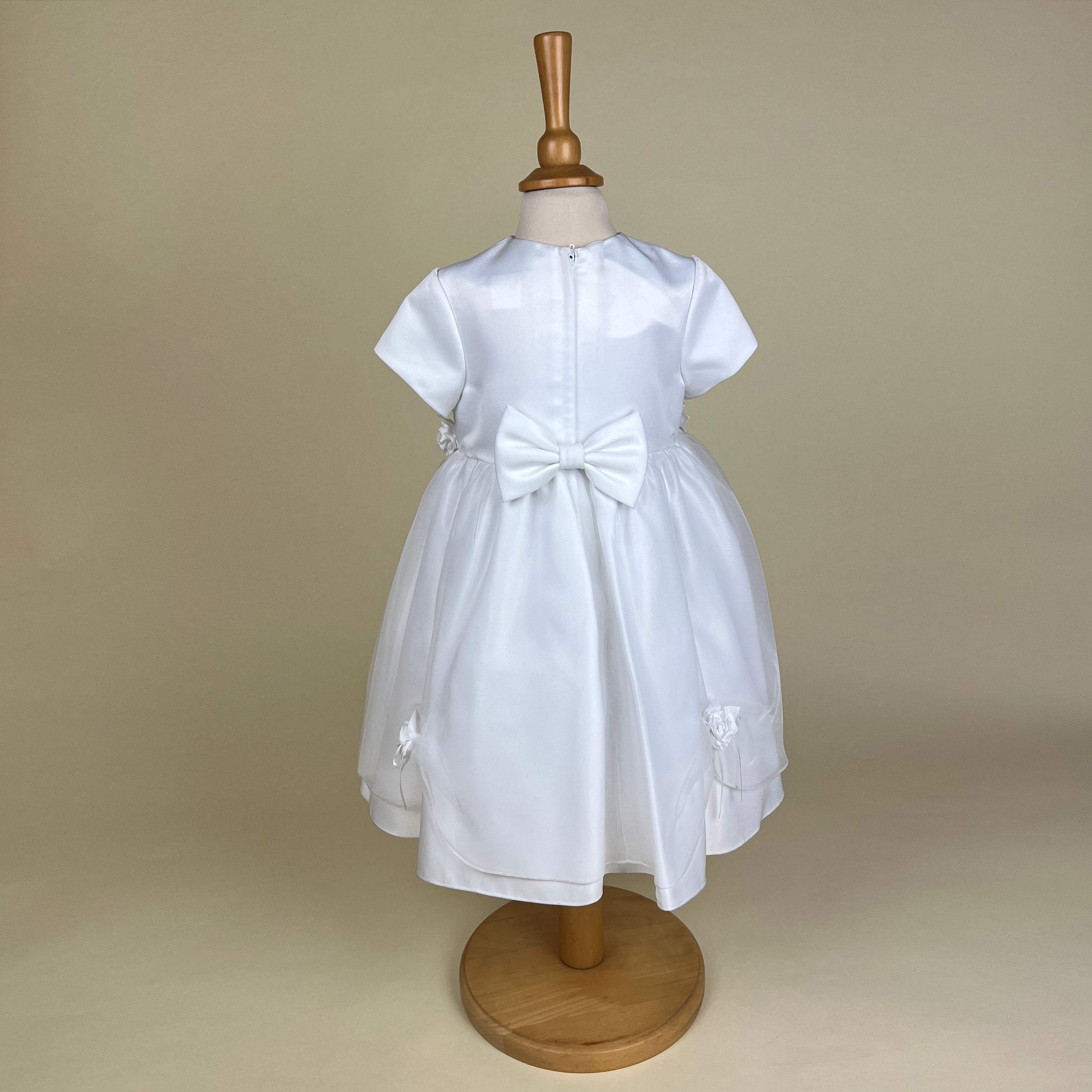 Sarah Louise Christening Party Dress White 8930