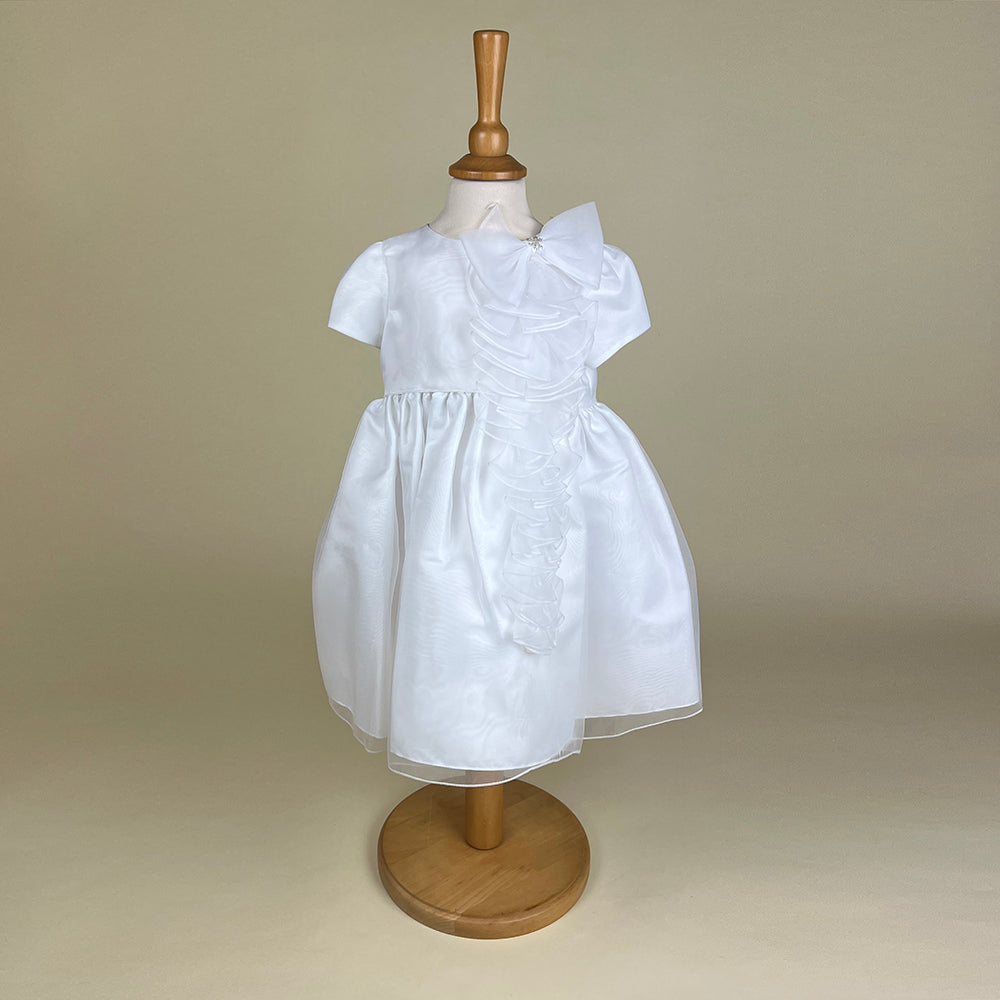 Sarah Louise Christening Party Dress White SL001