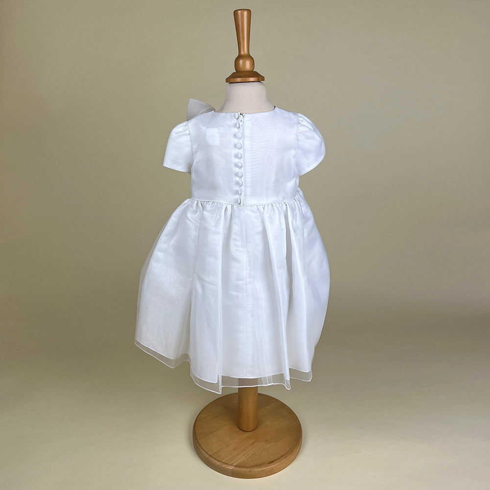 Sarah Louise Christening Party Dress White SL001