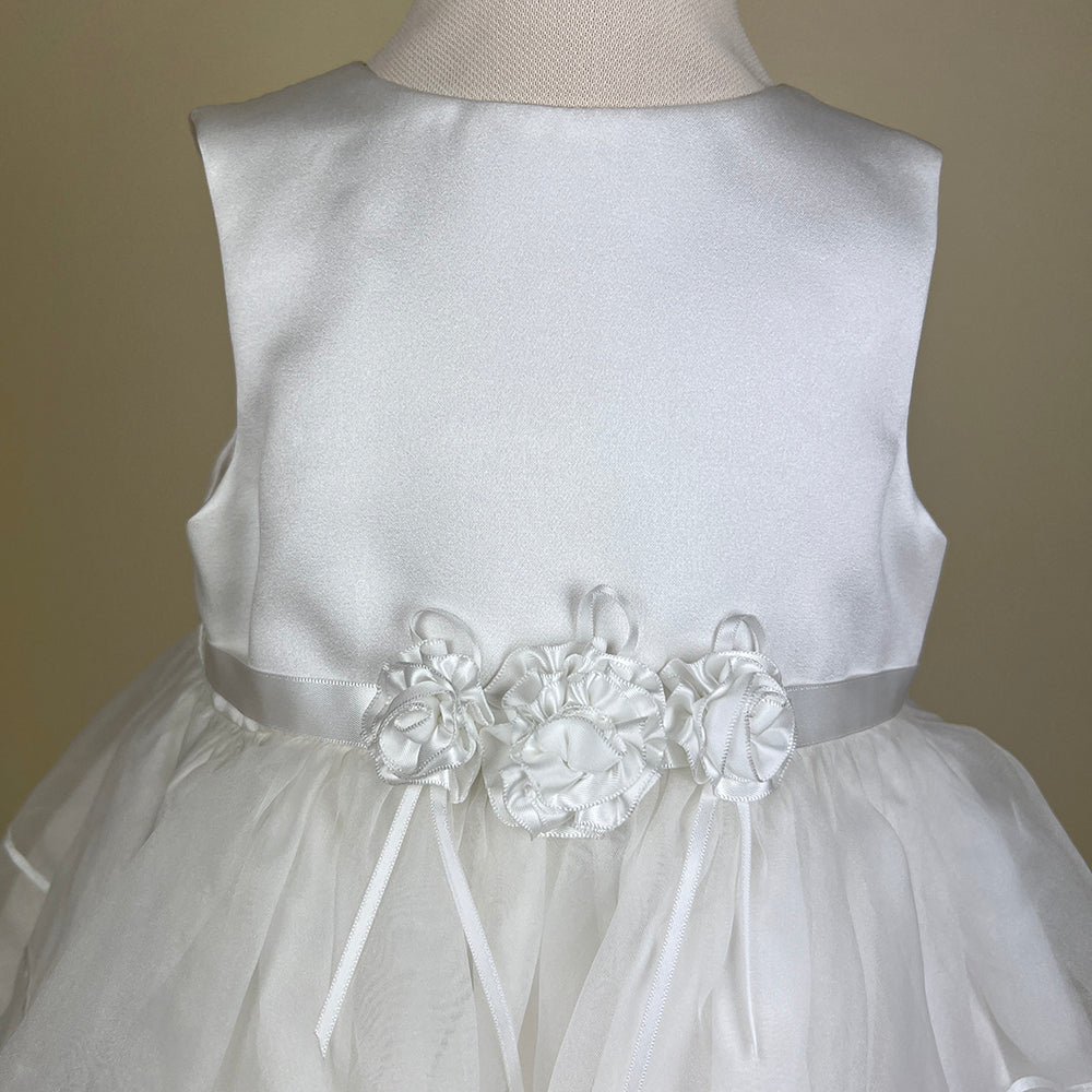 Sarah Louise Christening Party Dress White SL002