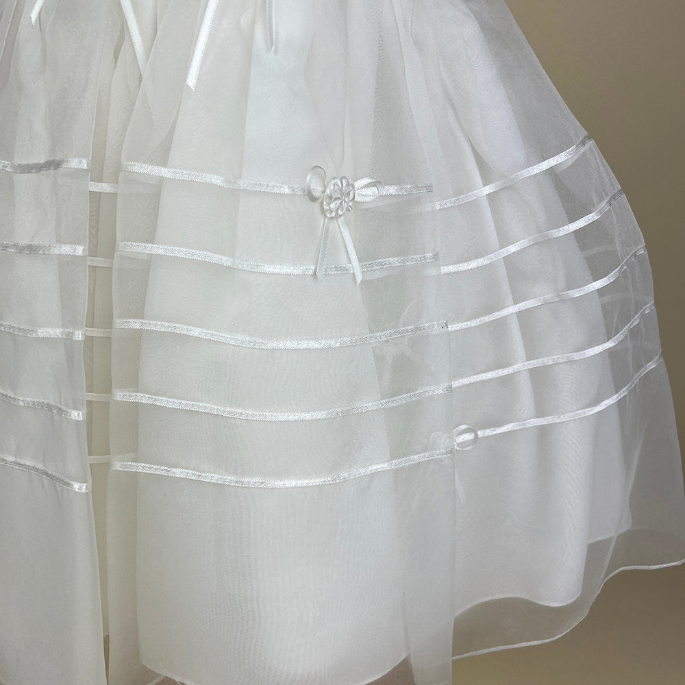 Sarah Louise Christening Party Dress White SL002