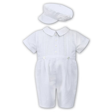 Sarah Louise Christening Romper C3003