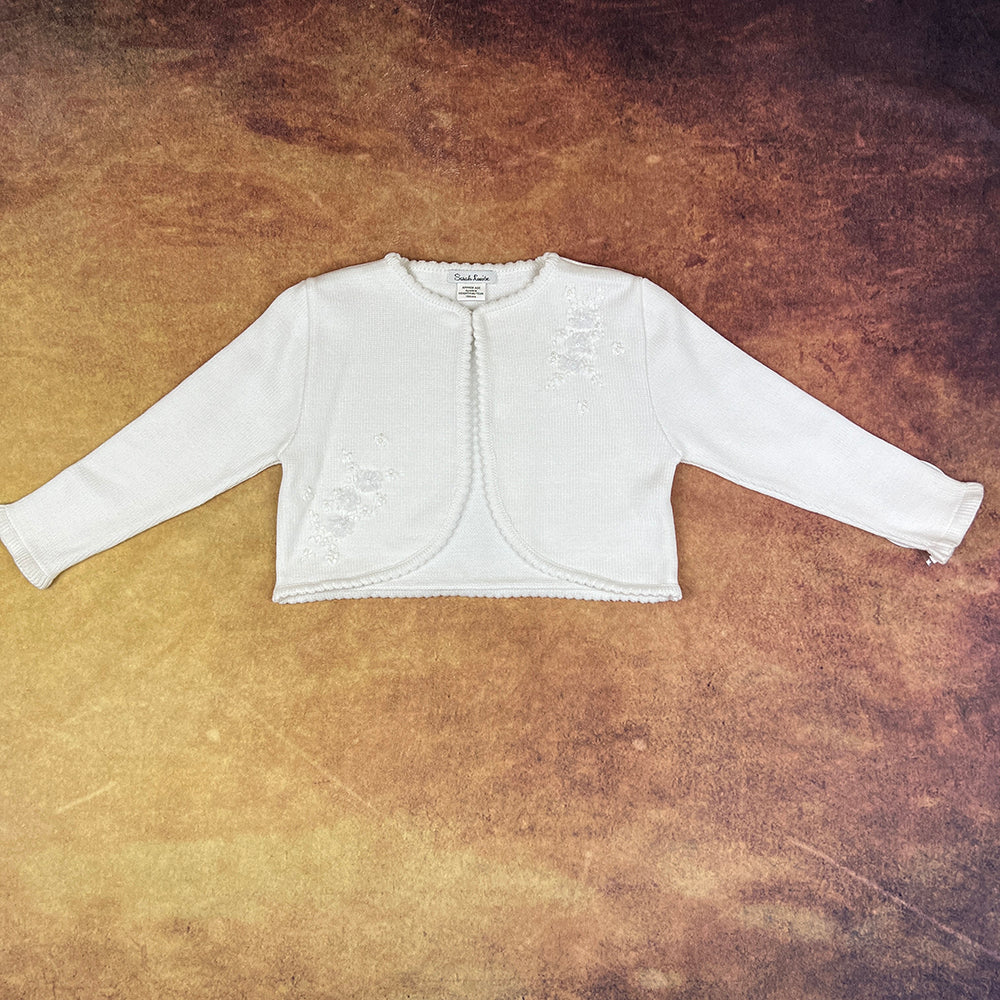 Sarah Louise Girls Bolero Ivory 705