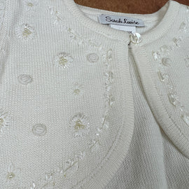 Sarah Louise Girls Bolero Ivory 772 
