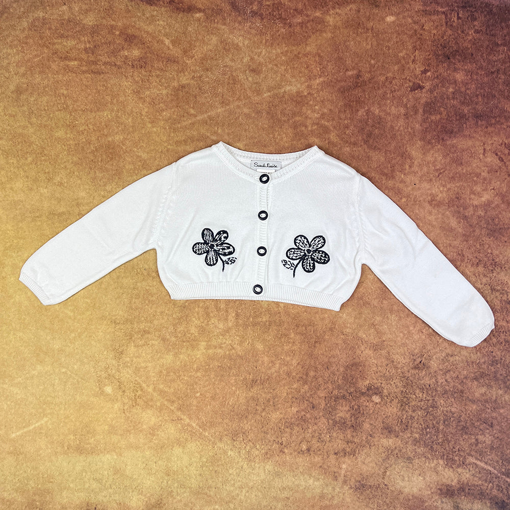 Girls Floral Cardigan 678 - 18 Months Only