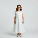 Sarah Louise Communion Bridesmaid Flower Girl Dress White