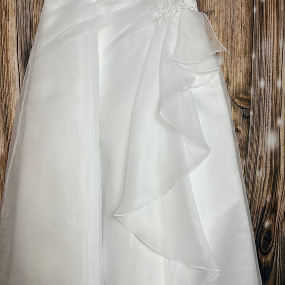 Sarah Louise Communion Bridesmaid Flower Girl Dress White