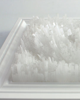 Selenite Radiance Healing Crystal Wall Art