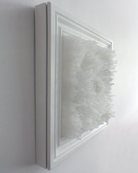 Selenite Radiance Healing Crystal Wall Art