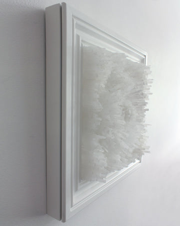 Selenite Radiance Healing Crystal Wall Art