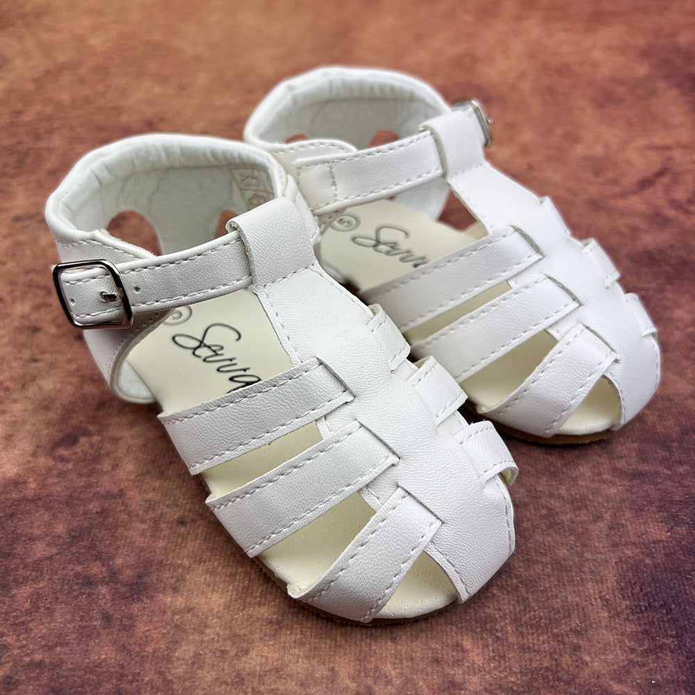 Sevva Baby Boys Sandals White Larry