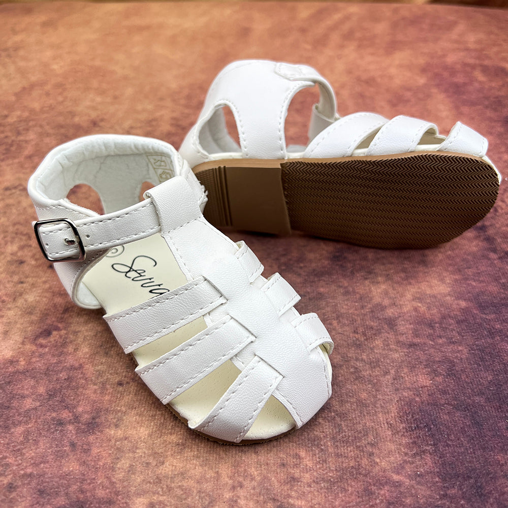 Sevva Baby Boys Sandals White Larry