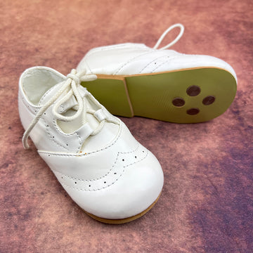 Sevva Baby Boys Shoes Ivory Leo