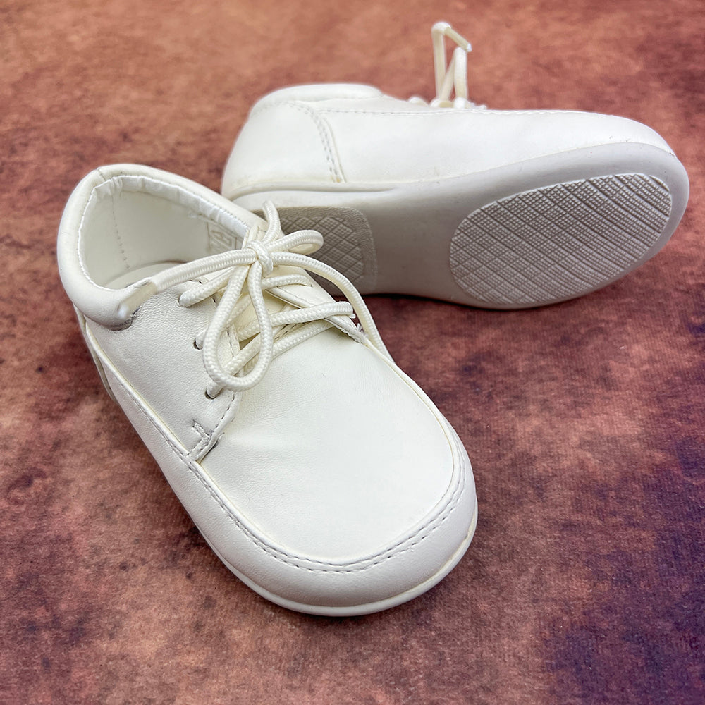 Sevva Baby Boys Smart Shoes Ivory 17126