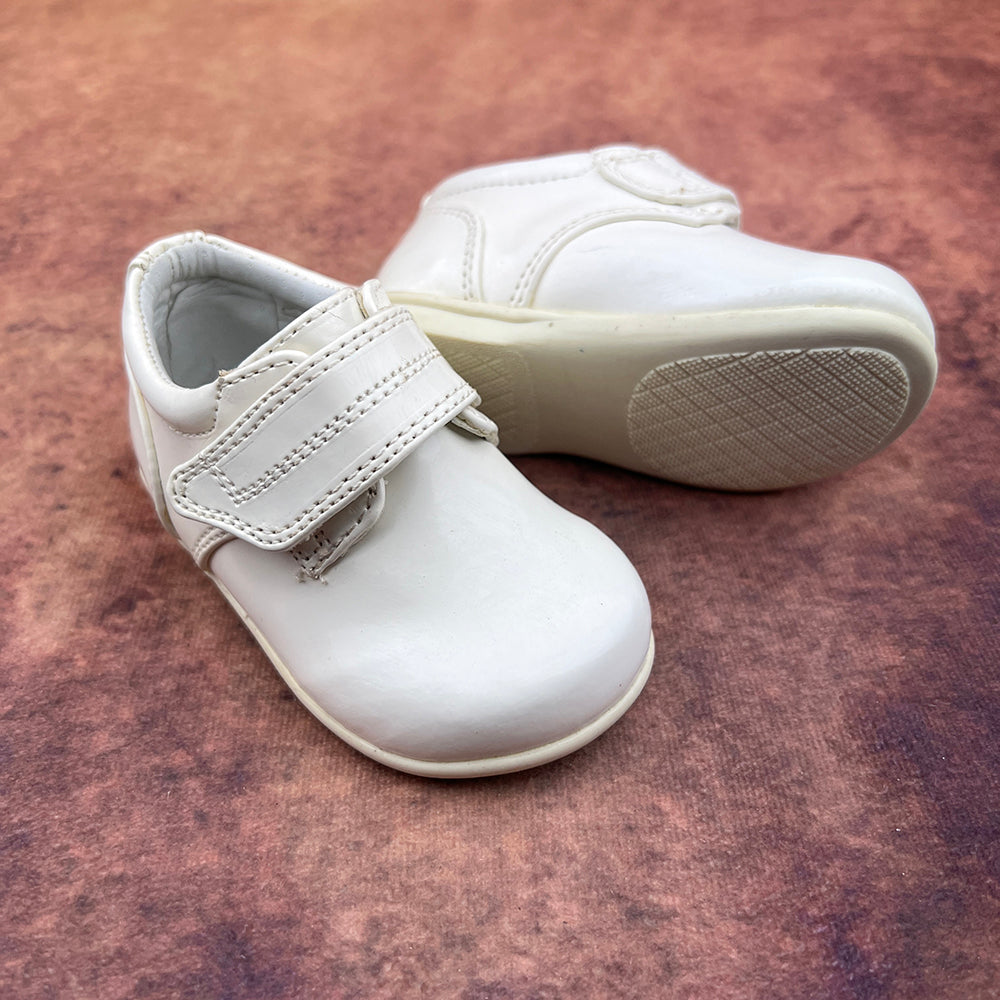 Sevva Baby Boys Smart Shoes Ivory 2690