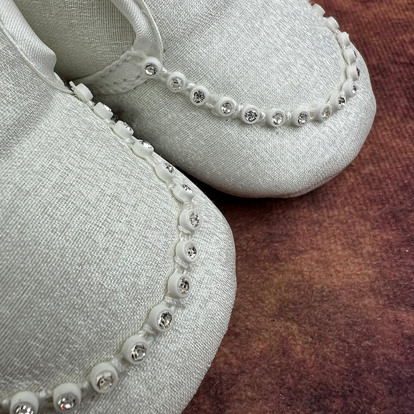 Sevva Baby Boys Soft Shoes Ivory Mario