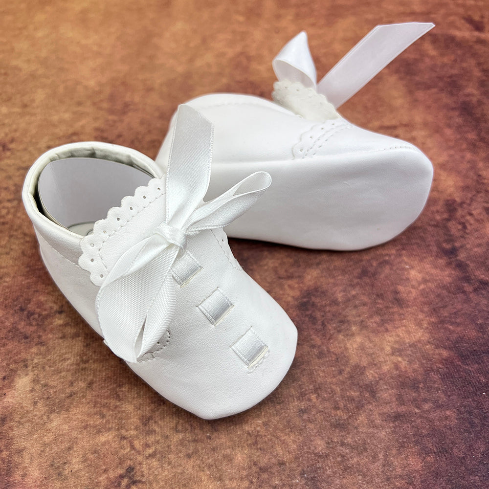 Sevva Baby Boys Soft Shoes White Elliott