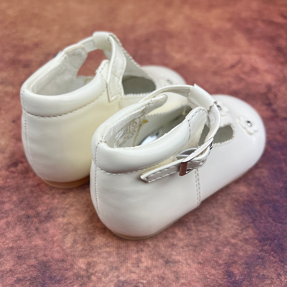 Sevva Baby Girls Shoes Ivory 3215