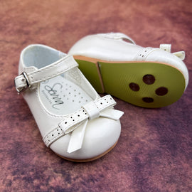 Sevva Baby Girls Shoes Ivory Carol