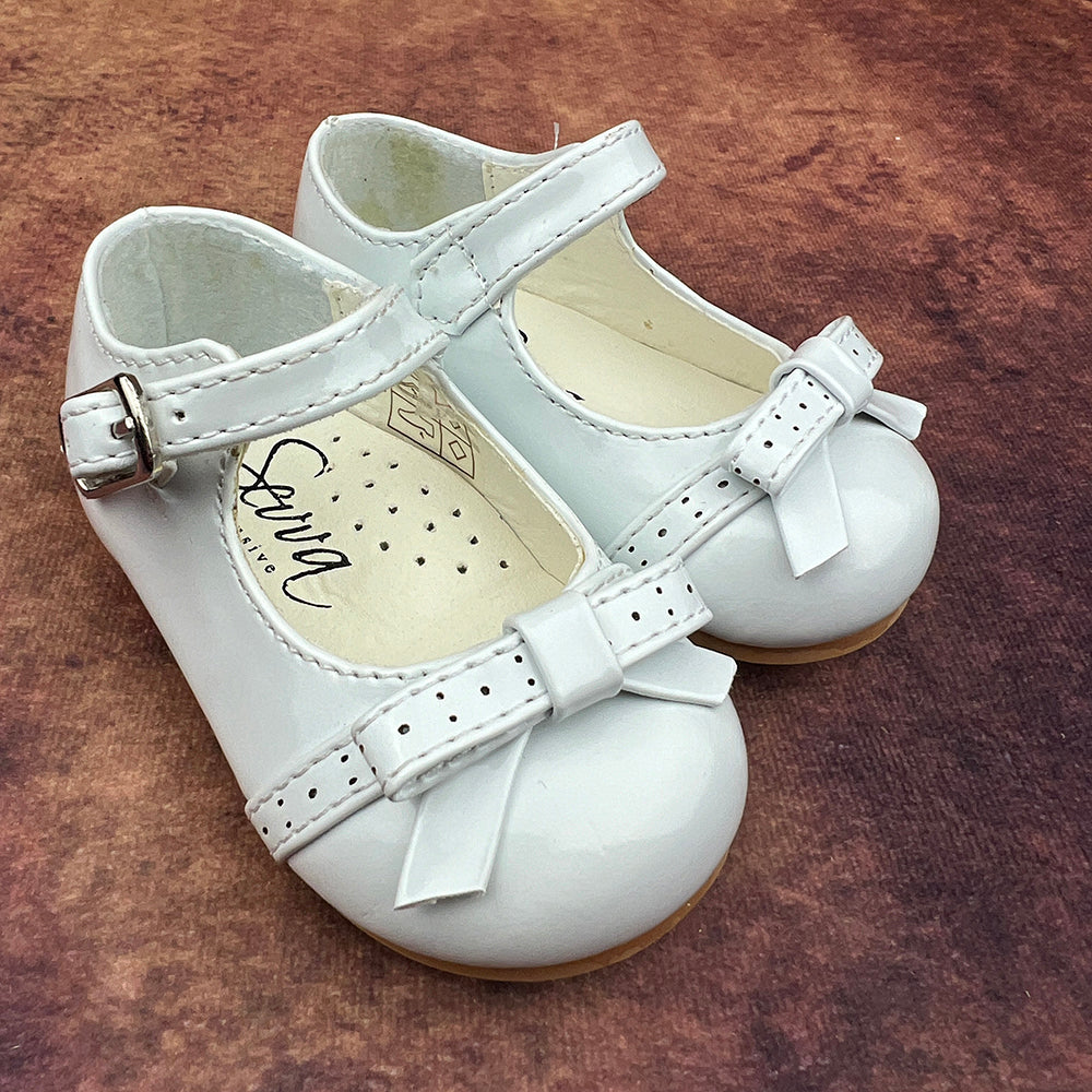 Sevva Baby Girls Shoes White Carol