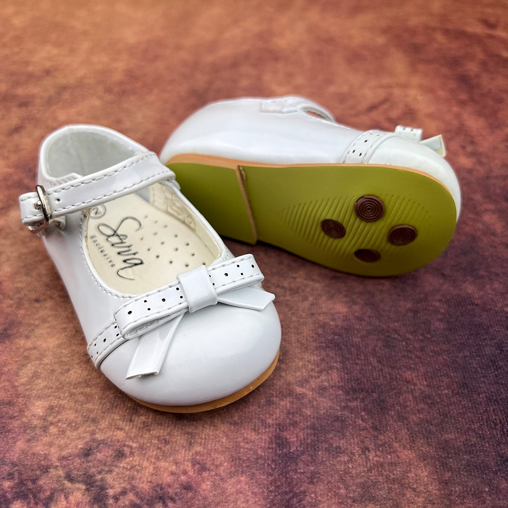 Sevva Baby Girls Shoes White Carol