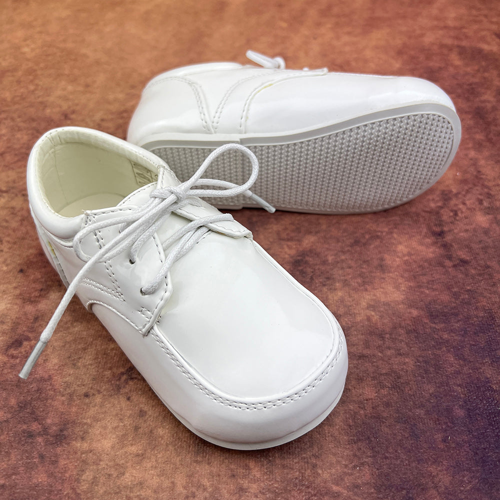 Sevva Boys Smart Formal Shoes White 2507