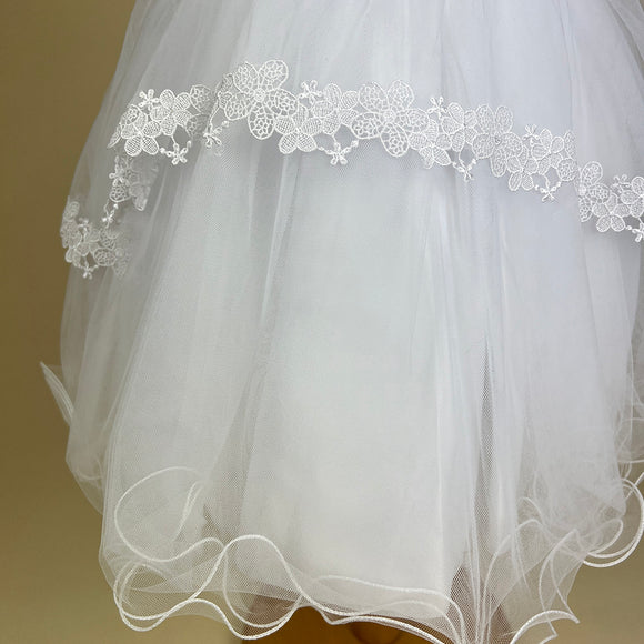 Sevva Christening Party Dress White Hazel